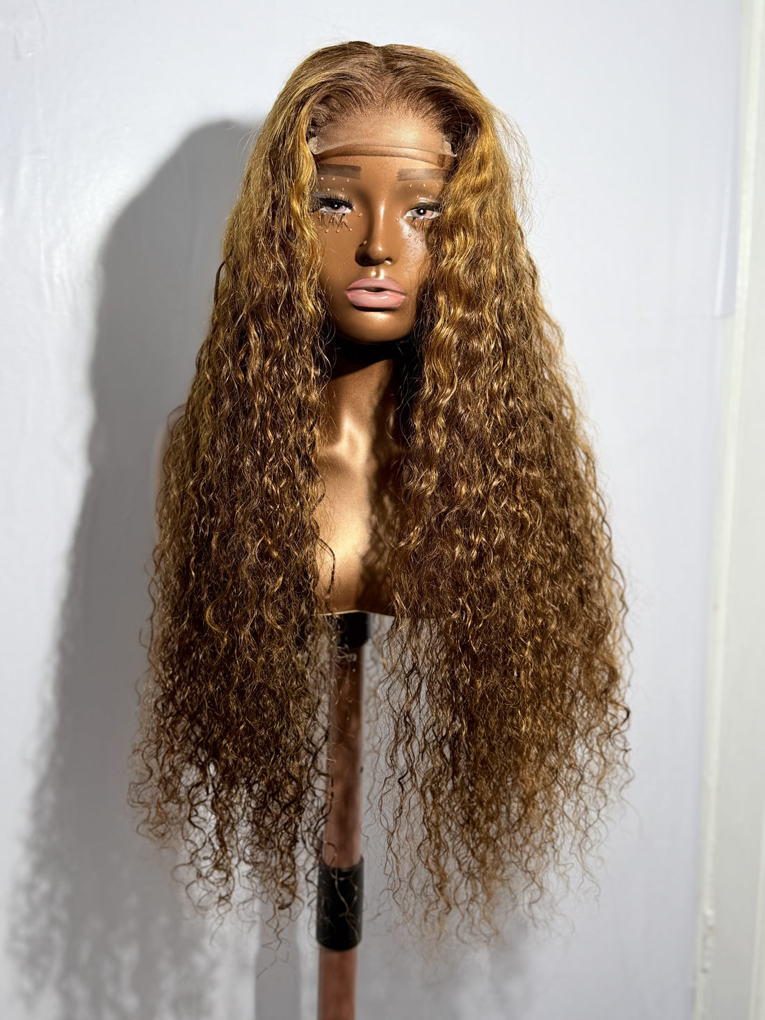 Raw water wave curls 4*4 transparent lace.