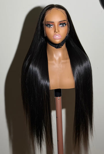 Raw 22 inches pre made wig